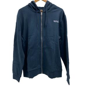 APACE/ A.P.C. H27707 2022AW XLf-ti-COECQ cotton Parker navy unisex brand 