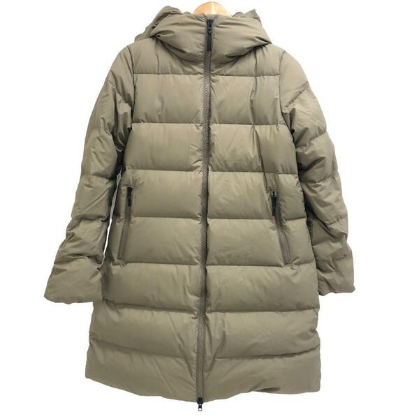 THE NORTH FACE/ザノースフェイス NDW91964 WS Down Shell Coat L ナイロン ダウンジャケット ベージュ レディース ブランド