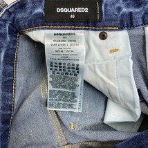 DSQUARED/ディースクエアード S74LB1254 23SS デニム デニムパンツ ブルー メンズ ブランド_画像5