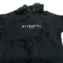 GIVENCHY/ジバンシィ コットン パーカー ブラック メンズ ブランド_画像8