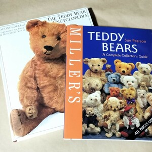 テディベア 図鑑 2冊 洋書 「THE TEDDY BEAR ENCYCLOPEDIA」「TEDDY BEARS A Complete Collector's Guide」