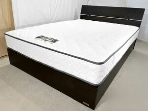 FRANCEBED フランスベッド ダブルサイズ クラウンサポート ポケットスプリング 収納付き ダブルベット 日本製 中古品