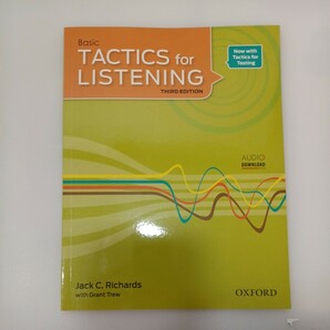 zaa-557♪Tactics for Listening: 3rd Edition Basic Student Book （New）Oxford University Press（2011/08発売）