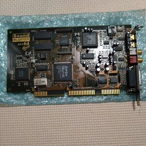 Sound BLASTER AWE64 gold ISAバス