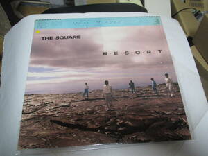 THE SQUARE/リゾート　LPレコード　帯付き美品