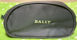 BALLY バリー シューズケアセット ポーチ 靴お手入れセット 革お手入れキット 未使用品 レザークリーナ ブラシ クロス付き