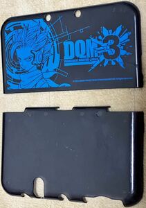3DS LL ハードカバー　DRAGONQUEST MONSTARS-Joker 3 DQM3 黒地に青プリントがカッコいい!! ドラゴンクエストモンスターズ3 ハードカバー