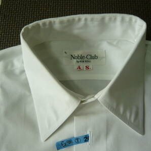 Noble-Club by ROB ROLLで仕立てた長袖オーダーメイドシャツ 日本製 クリーニング済の画像7