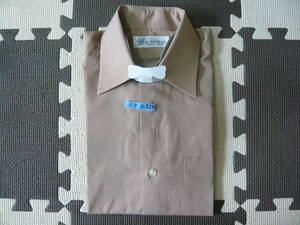 BALMORAL　ORDER MADE　KINTETU 近鉄百貨店で仕立てた長袖オーダーメイドシャツ　生地ポリエステル65、綿35％　日本製