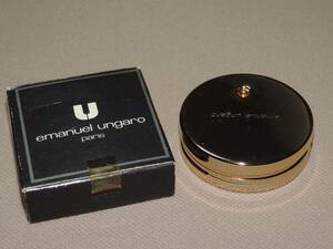 ☆☆新品☆emanuel ungaro☆エマニュエルウンガロ☆携帯吸い殻入れ☆金色☆喫煙グッズ☆