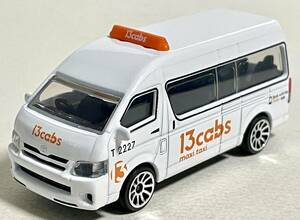 MAJORETTE（マジョレット）【 CITY COLLECTION 】トヨタ ハイエース 13cabs（タクシー）