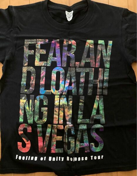 Fear, and Loathing in Las Vegas ツアーTシャツ Lサイズ 表面のみ ラスベガス 邦ロック バンT