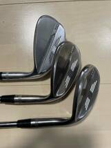 SM9,SM8 ボーケイ VOKEY DESIGN タイトリスト Titleist ウェッジ 3本セット 50度-12F 54度-12D 58度-12D WEDGE FLEX ダイナミックゴールド_画像2