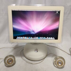 Apple iMAC 17インチ M6498 動作品です。 G4 256M 80G アップル 外箱　付属品あり