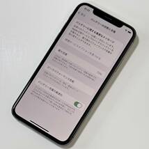 Apple SIMフリー iPhone Xs スペースグレイ 64GB MTAW2J/A iOS17.4 アクティベーションロック解除済_画像4