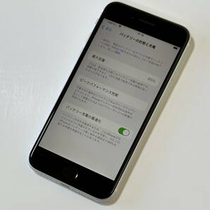 SIMフリー iPhone SE (第2世代) ホワイト 64GB MX9T2J/A バッテリー最大容量85％ アクティベーションロック解除済の画像4
