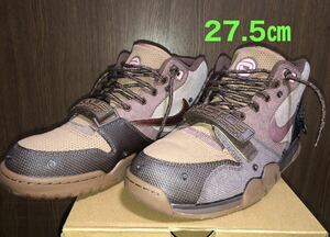 27.5㎝ US9.5 Travis Scott × NIKE AIR TRAINER 1 / CJ Archaeo Brown and Rust Pink ナイキ
