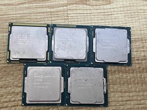 CPU INTEL Core i3-8100(1枚) i3-7100(1枚) i3-6100(1枚) i3-3220(1枚) i3-550(1枚) ★ジャンク★