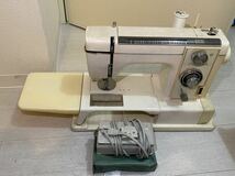 JANOME EXCEL electronic MODEL 815 ジャノメ エクセル エレクトロニック ミシン フットペダル ケース付き 手工芸★通電ok★_画像3