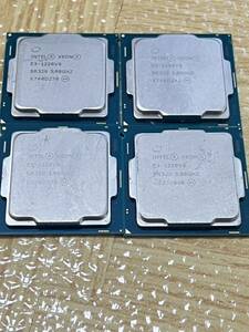 CPU INTEL XEOn E3-1220V6 SR329 3.00GHZ 4枚セット★ジャンク★