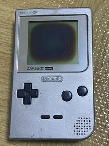 Nintendo 任天堂 GAMEBOY Pocket シルバー MGB-001 ★ジャンク品★