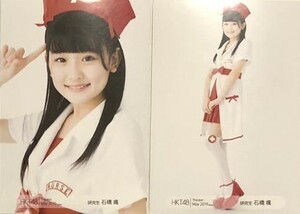 HKT48 生写真 石橋颯 Theater May 2019 2種セミコンプ