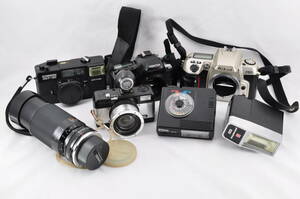 フィルムカメラ　ニコン F60 speedlight SB-15 パナショット　280　pentax mz-10 CHINON 35F-EE 