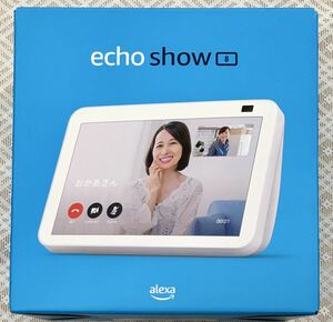 美品♪アレクサ/Alexa◆Amazon Echo Show 8 (エコーショー8) 第2世代 ◆8インチHDスマートディスプレイ 初期化済