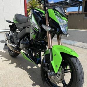 引取り歓迎 個人出品 愛知県知多市発  中古 2016モデル カワサキ Z125PRO KRTエディション タイ仕様の画像1