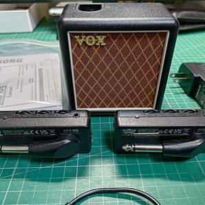 美品VOX ヴォックス amPlug2-Cabinet・社外品ACアダプター・Amplug2 AC30 ヘッドホンギターアンプ・amPlug2 Bass ベース用ヘッドホンアンプの画像3