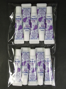 ! free shipping! lion check up gel gray p Mini tube 10g 10ps.@! new goods!