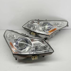 【コーティング済】日産 スカイライン V36 NV36前期 ヘッドライト ヘッドランプ 左右セット LR HID キセノン KOITO 100-63861 P60257