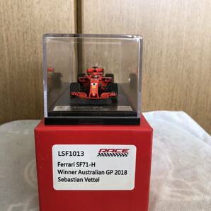 FERRARI フェラーリ SF71-H Winner Australian GP 2018 Sebastian Vettel ベッテル LSF1013 ルックスマート 1/43の画像1