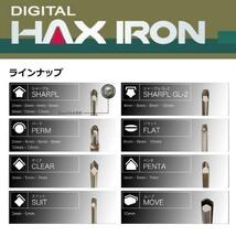 ハッコー(八光)デジタル HAX ヘアアイロン　シャープルアイロン　4ミリ★新品 送料無料★アイパー コテ 美容院 理髪店 パーマ 555312 _画像3