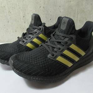 adidas/アディダス◆スニーカー ultra boost 4.0 dna ウルトラブースト FU7437 BLK/GLD/BLKの画像2