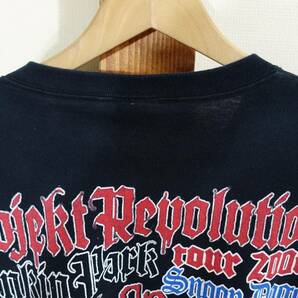 00'S VINTAGE USA古着★LINKIN PARK/リンキンパーク◆Tシャツ Projekt Revolution tour 2004 KORN Snoop Dogg コーン スヌープドッグの画像5