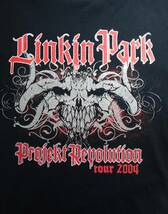 00'S VINTAGE USA古着★LINKIN PARK/リンキンパーク◆Tシャツ Projekt Revolution tour 2004 KORN Snoop Dogg コーン スヌープドッグ_画像6