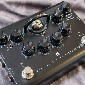 dept 10 dual distortion プリアンプ ギターの画像2