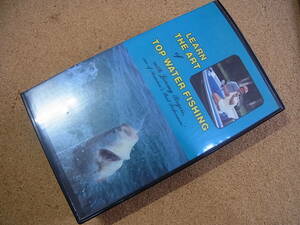 80年代 1987 バグリー ジミーロジャース トップウォーター ビデオ VHS Jimmy Rogers TOP WATER FISHING / bagley's