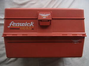 美品 80年代 fenwick 3.5 wide body フェンウィック タックルボックス / heddon へドン ベビー タイニー サイズ OLD オールド ルアー 