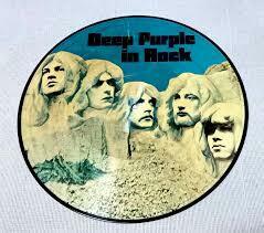 Deep Purple「IN ROCK」ディープパープル「イン・ロック」英限定ピクチャーレコードポスター付き リッチーブラックモア 激レアレコード