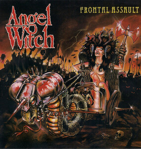 ANGEL WITCH「frontal assault」エンジェル・ウィッチ 激レアレコード 廃盤レコード　N.W.O.B.H.M.名盤