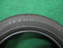 ブリヂストン　TECHNO SPORTS　 195/55R16【送料込み】2022年製　4本セット　テクノスポーツ　　※会社宛てor福山通運営業所止め_画像3