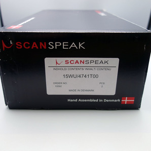 ☆Scan-Speak Illuminator 15WU/4741T00 15cm ウーファー 4Ω ペア 新品の画像5