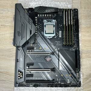 ASRock Z370 Extreme4 LGA 1151 マザーボード Intel Core i7-8700K メモリ64GB