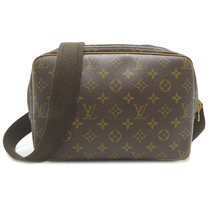 ［飯能本店］LOUIS VUITTON LV ルイ・ヴィトン リポーターPM M45254（廃番） ショルダーバッグ モノグラム ブラウン DH80095_画像2