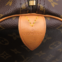 ［銀座店］LOUIS VUITTON LV ルイ・ヴィトン キーポル55　 M41424（廃番） ボストンバッグ モノグラム ブラウン DH79992_画像7