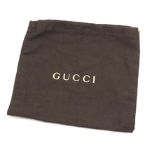 ［飯能本店］GUCCI グッチ ダブルG ミニ チェーン 251821 ショルダーバッグ レザー ベージュ系 レディース DH80361_画像9