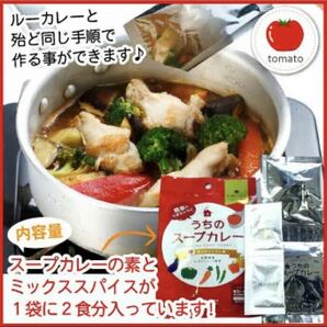 北海道産食材使用 うちのスープカレー 2人前 3種類セット 札幌の食卓 自宅の画像6