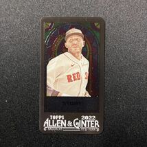 25枚限定 Trevor Story Topps Allen & Ginter 2022 Stained Glass Mini レッドソックス_画像1